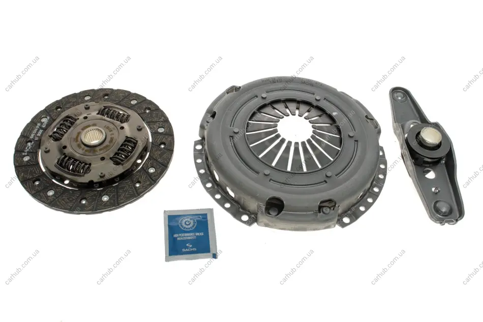 Комплект зчеплення Skoda Fabia II 06-14/VW Polo V 1.2 09-14 (d=190mm) (z=28) (+вижимний) SACHS 3000 950 064 (фото 1)