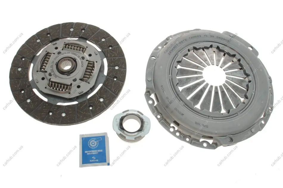 Комплект зчеплення Hyundai Elantra/i30/Kia Cerato 1.6 CRDi 05-12 (d=240mm) (+вижимний) SACHS 3000 950 564 (фото 1)