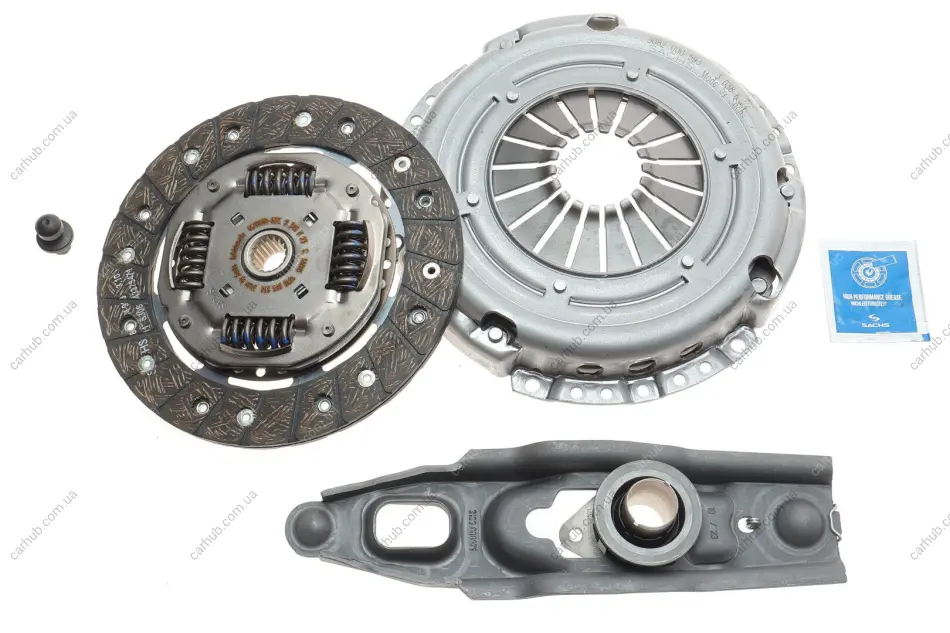 Комплект зчеплення з підшипником (200мм) MITSUBISHI COLT CZC VI, COLT VI, LANCER VIII SMART FORFOUR 1.1-1.5 01.04- SACHS 3000 951 039 (фото 1)
