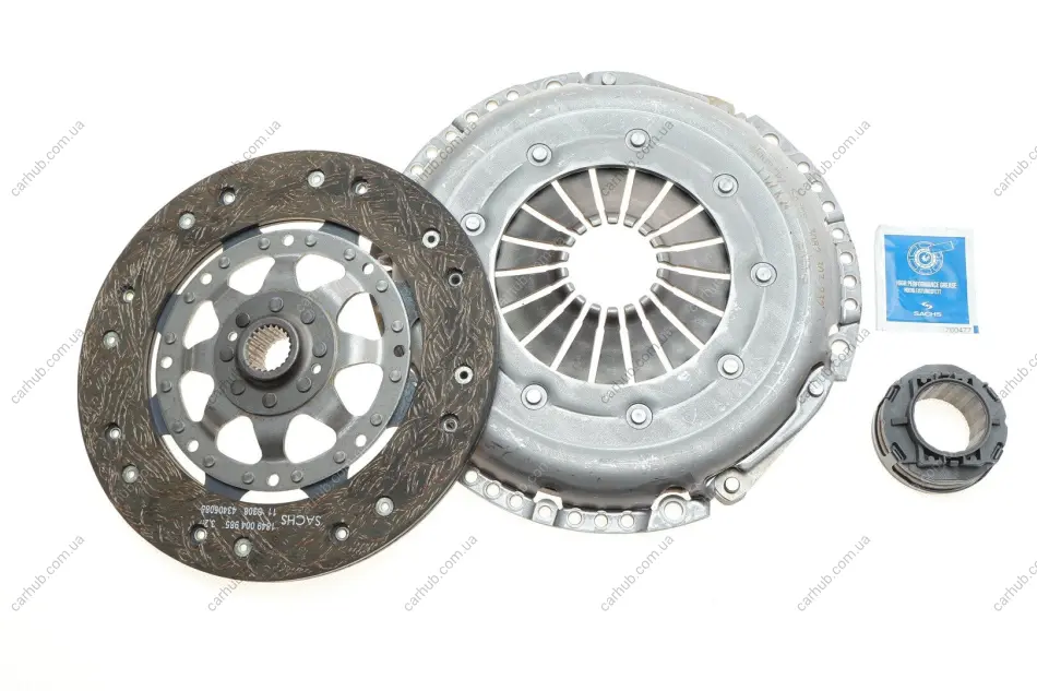 Комплект зчеплення Audi A4/A6/Skoda Superb/VW Passat 1.8/2.0 94-05 (d=228mm) (+вижимний) SACHS 3000 951 210 (фото 1)