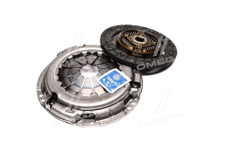 Комплект зчеплення (без виж. підш., 200мм) DAIHATSU CHARADE VIII SUBARU TREZIA TOYOTA AURIS, COROLLA, IQ, URBAN CRUISER, VERSO S, YARIS 1.3/1.33/1.4D 08.05- SACHS 3000 951 456 (фото 1)