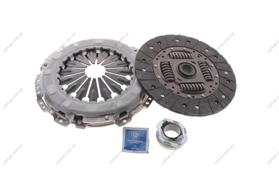 Комплект зчеплення (240мм) HYUNDAI ACCENT IV, ELANTRA V, I20 ACTIVE, I20 I, I20 II, I30, IX20, IX35 KIA CARENS III, CARENS IV, CEE\'D, PRO CEE\'D, RIO III, RIO IV, SOUL I 1.4D/1.6D/1.7D 12.06- SACHS 3000 951 556 (фото 1)