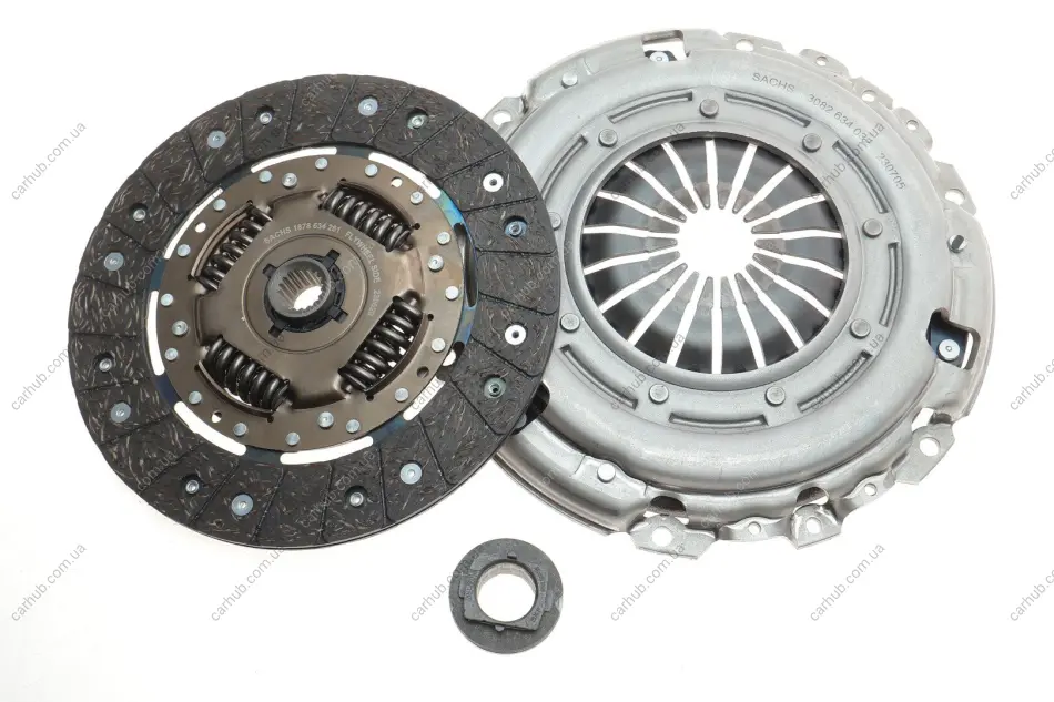 Комплект зчеплення Fiat Scudo 2.0 JTD 69kw 00-06 (d=228mm) (z=18) (+вижимний) SACHS 3000 951 619 (фото 1)