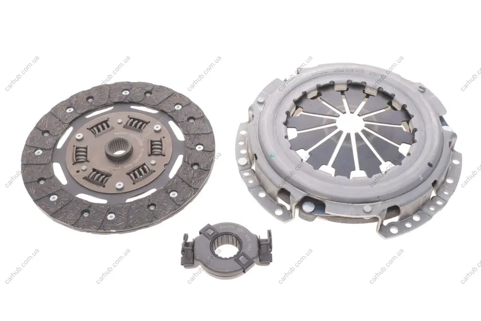 Комплект зчеплення VW Caddy II 1.4/1.6 95-04 (d=200mm) (+вижимний) SACHS 3000 951 661 (фото 1)