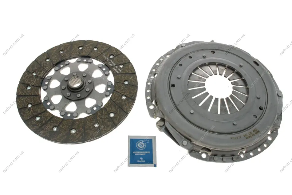 Комплект зчеплення (без виж. підш., 260мм) HYUNDAI SANTA FE IV, SANTA FÉ II, SANTA FÉ III KIA CARNIVAL III, SORENTO II, SORENTO III 2.0D/2.2D 03.06-12.20 SACHS 3000 970 107 (фото 1)