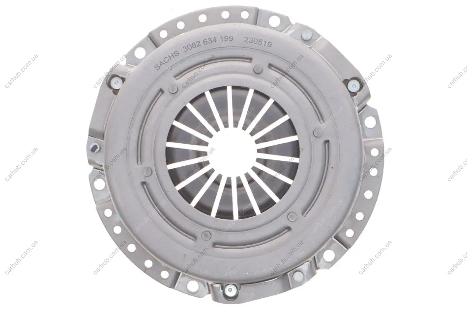 Комплект зчеплення Ford Fiesta/Mazda 2 1.25-1.4 96-08 (d=190mm) (+вижимний) SACHS 3000 990 085 (фото 1)