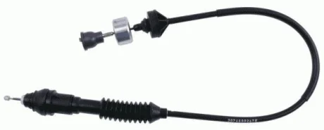 Трос зчеплення (902мм/724мм) CITROEN BERLINGO PEUGEOT PARTNER 1.4-2.0D 06.96-12.15 SACHS 3074 600 247