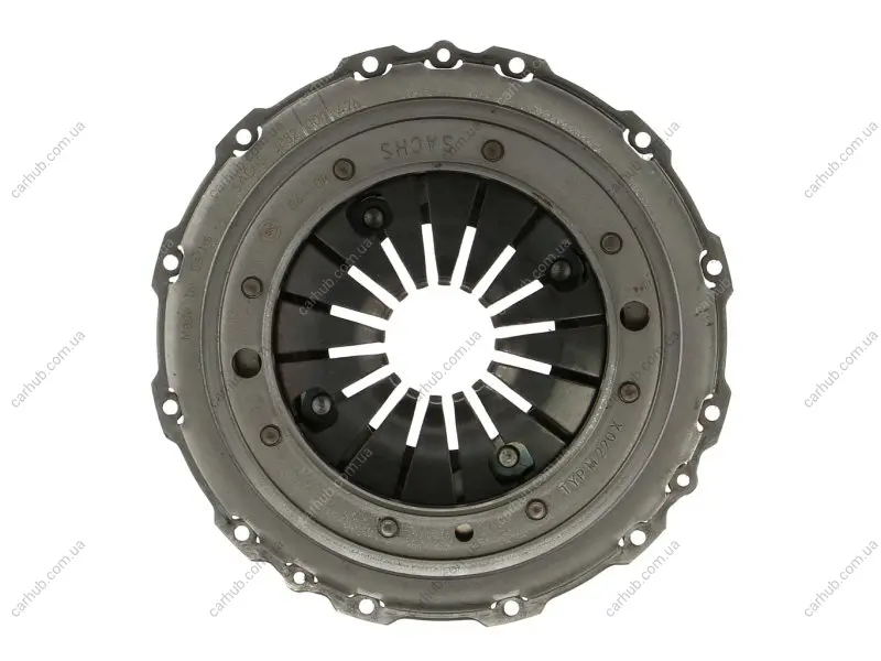 Вижимний диск зчеплення (220мм) VW CALIFORNIA T4 CAMPER, TRANSPORTER T4 2.4D/2.5D 07.90-04.03 SACHS 3082 000 476 (фото 1)