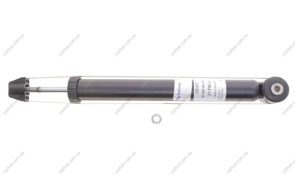 Амортизатор задн лів/прав AUDI A6 C5 VW PASSAT B3/B4, PASSAT B5, PASSAT B5.5 1.8-3.0 02.88-05.05 SACHS 310 027 (фото 1)