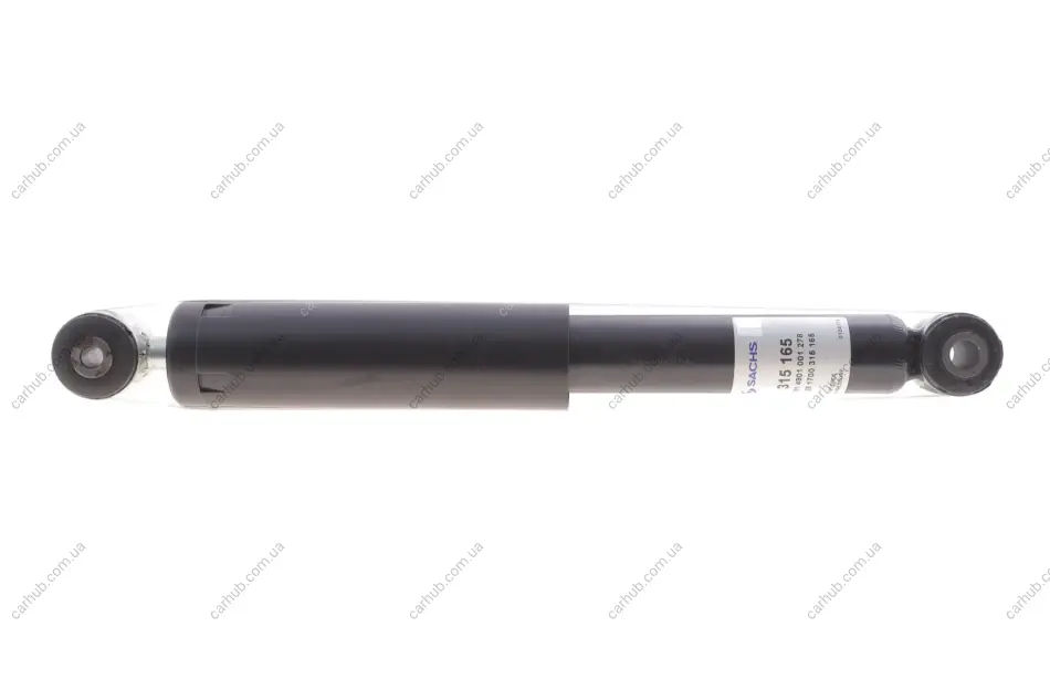 Амортизатор задн лів/прав CITROEN C2, C2 ENTERPRISE, C3 I, C3 II, C3 PLURIEL PEUGEOT 1007 1.1-1.6D 05.03- SACHS 315 165 (фото 1)