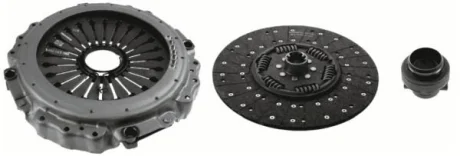 Комплект зчеплення (430мм) DAF 75 CF, 85, 85 CF, 95, 95 XF, CF 75, CF 85, XF 95 02.94-05.13 SACHS 3400 122 101