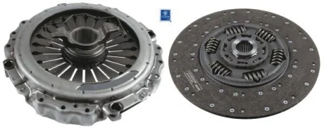 Комплект зчеплення (430мм) VOLVO FH, FM, FM12, FMX 10.8D/12.1D/12.8D 08.98- SACHS 3400 700 478