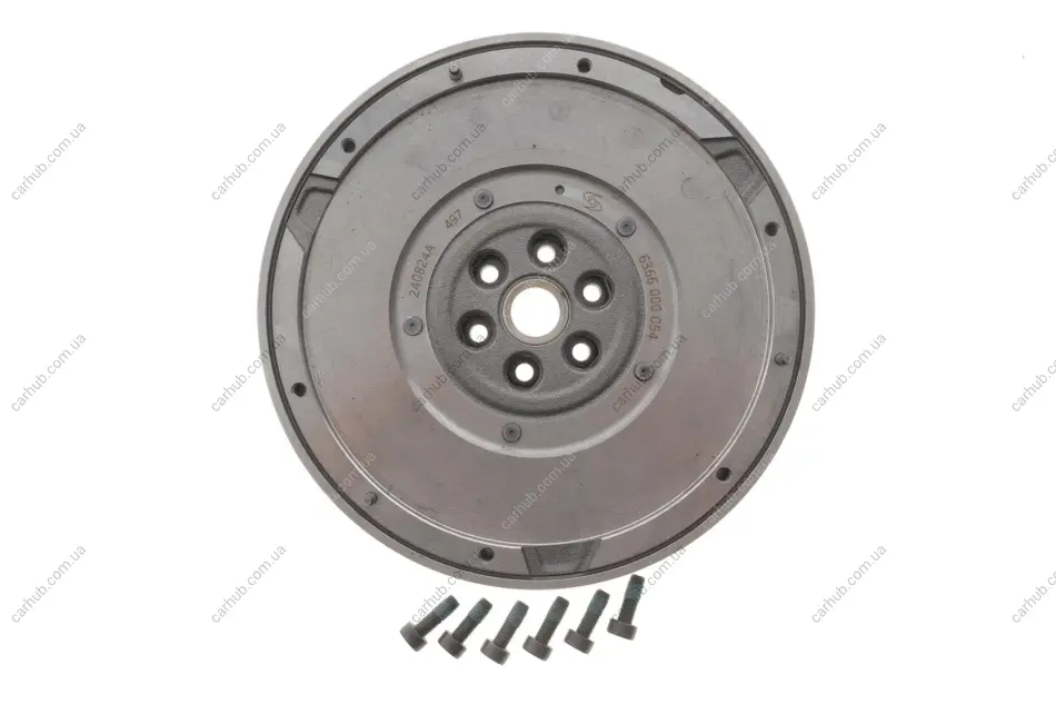Двомасовий маховик (240мм) VOLVO C30, S40 II, S60 II, S80 II, V40, V50, V60 I, V70 III FORD C-MAX, C-MAX II, FIESTA VII, FOCUS C-MAX, FOCUS II, FOCUS III, GALAXY II, GRAND C-MAX 1.5D/1.6D 10.03- SACHS 6366 000 054 (фото 1)