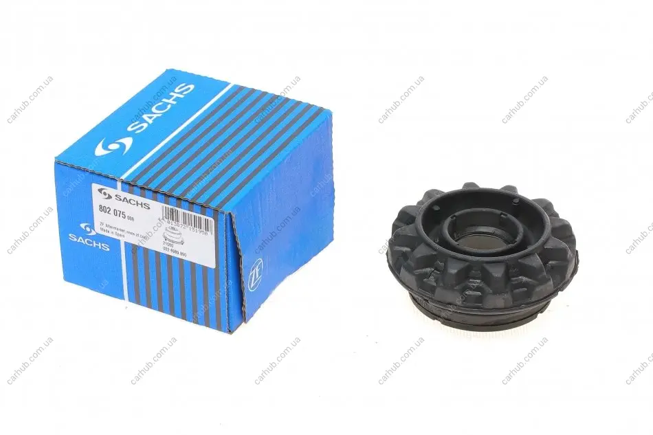 Подушка амортизатора передн лів/прав OPEL ASTRA G CLASSIC SEAT AROSA VW LUPO I, POLO III 1.0-1.9D 10.94-07.09 SACHS 802 075 (фото 1)