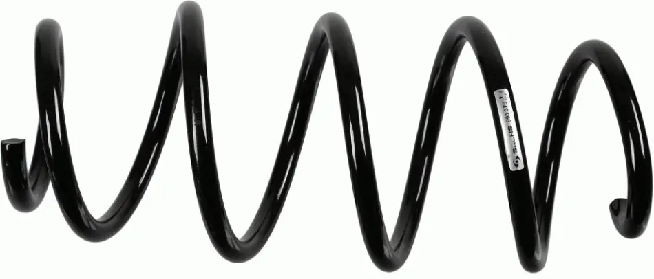 Пружина підвіски передн лів/прав VW CADDY IV, TIGUAN, TRANSPORTER T4 1.4-2.0D 09.90-09.20 SACHS 993 376 (фото 1)