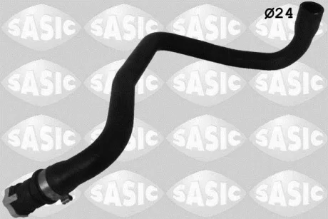 Патрубок нагрівача (24мм) FORD C-MAX, FOCUS C-MAX, FOCUS I, FOCUS II 1.4/1.6/1.6LPG 02.99-09.12 SASIC 3406115