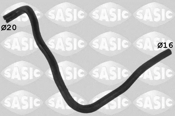 Шланг гумовий системи охолодження OPEL ASTRA H, ASTRA H GTC, ZAFIRA B 1.7D/1.9D 03.04-04.15 SASIC 3406362 (фото 1)