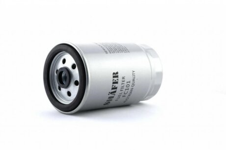 Фільтр паливний на Hyundai, Kia, 1.5D-2.2D, -06 M16*1.5, M12*1.25 SHAFER FC101
