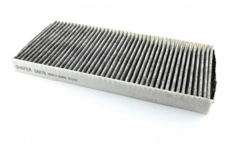 Фільтр салонний вугільний на Ford Focus 98-, Transit Connect 02- SHAFER SAK78