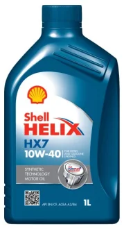Моторна олива Helix (1L) 10W40 API SP ACEA A3 B4 MB 229.3 RENAULT RN 0700 RENAULT RN 0710 VW 501.01 VW 505.00 SHELL HELIX HX7 10W40 1L