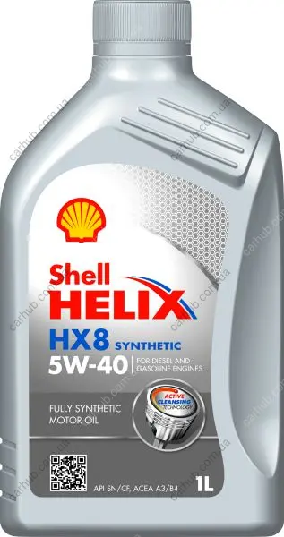 Моторна олива Helix (1L) 5W40 API SP ACEA A3 B4 FIAT 9.55535 M2 MB 229.3 MB 229.5 RENAULT RN 0700 RENAULT RN 0710 VW 502.00 VW 505.00 SHELL HELIX HX8 5W40 1L (фото 1)