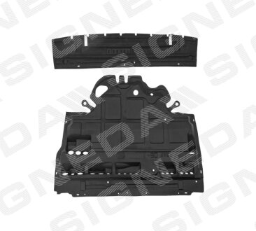 Фото захист двигуна на Nissan Primastar 2007-2010 Signeda POP60008A Захист двигуна на Nissan Primastar 2007-2010 Signeda POP60008A