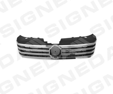 Решітка радіатора хромована на VW Passat (B7, Euro Type), 11 - Signeda PVW07104(K)GA