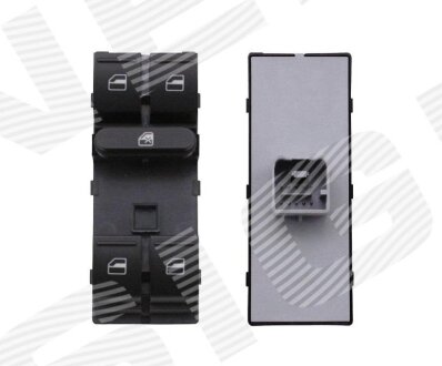 Кнопка склопідйомника VW Passat (B6), 06 - 10 Signeda WSR001