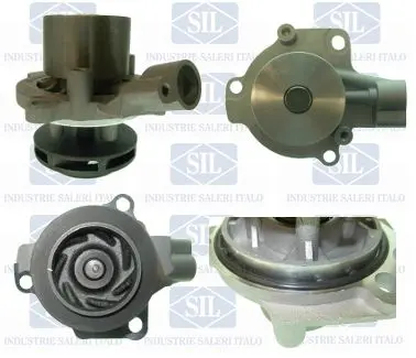 Насос охолоджуючої рідини, з ущільненням MAN TGE AUDI A1, A3, A4 ALLROAD B8, A4 ALLROAD B9, A4 B8, A4 B9, A5, A6 C7, Q2, Q3, Q5, TT SEAT ALHAMBRA, ARONA, ATECA, IBIZA V 1.6D/2.0D/2.0DH 11.07- SIL PA1566 (фото 1)