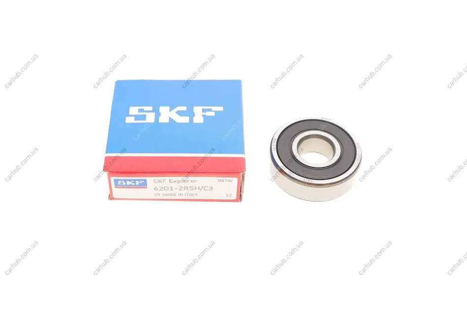 Підшипник (12x32x10) SKF 6201-2RSH/C3 (фото 1)