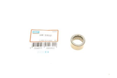 Фото подшипник игольчатый SKF HK 1512 Подшипник игольчатый SKF HK 1512