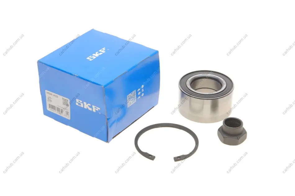 Підшипник маточини (передньої) Ford Escort/Fiesta 90- (39x72x37) (к-кт) SKF VKBA 1432 (фото 1)