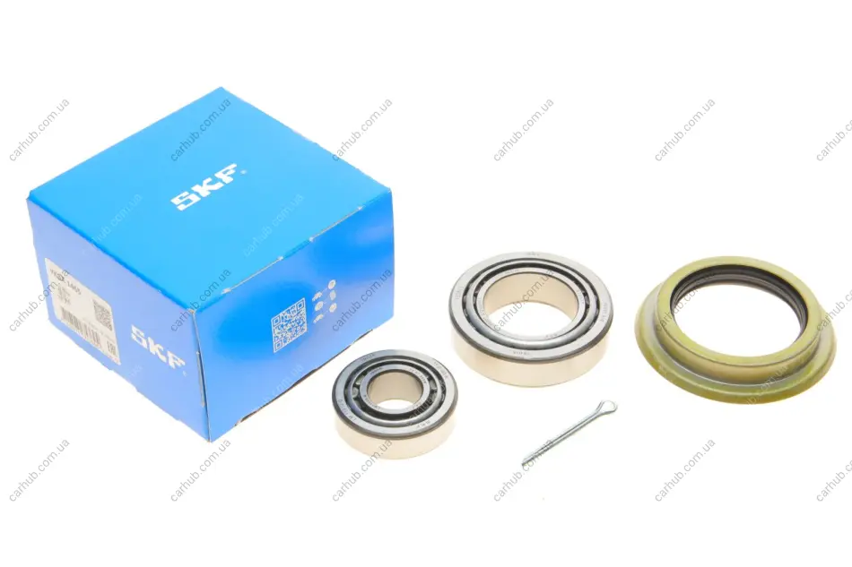 Підшипник маточини (передньої) Ford Transit 92-02 (35x62x18/19x45.2x15.5)(к-кт) SKF VKBA 1465 (фото 1)