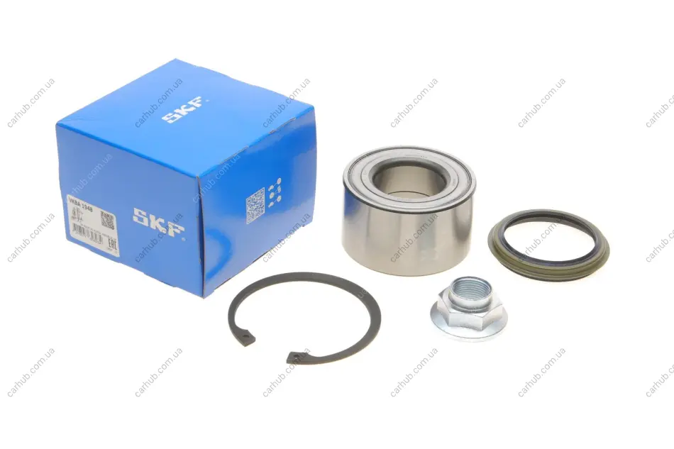 Підшипник маточини (передньої) Mazda 323 91-94/626 92-02/KIA Carens II 02- (42x80x45) (к-кт) SKF VKBA 1948 (фото 1)