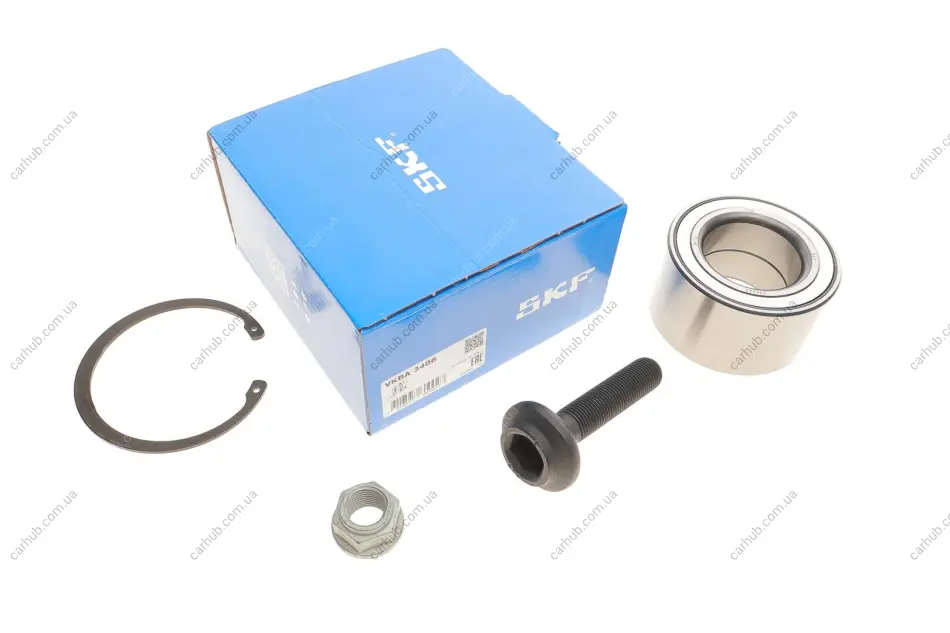 Підшипник маточини (передньої/задньої) VW T4 91-03 (45x80x45) (к-кт) SKF VKBA 3406 (фото 1)