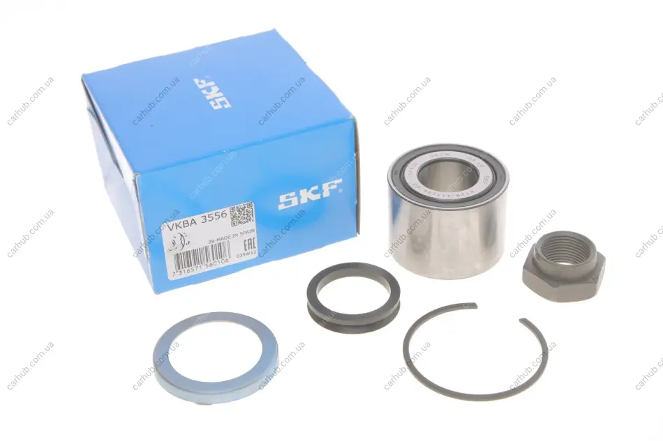 Підшипник маточини (задньої) Citroen Saxo/Xsara/Peugeot 106/206/306 96- (25x52x37) (к-кт) SKF VKBA 3556 (фото 1)