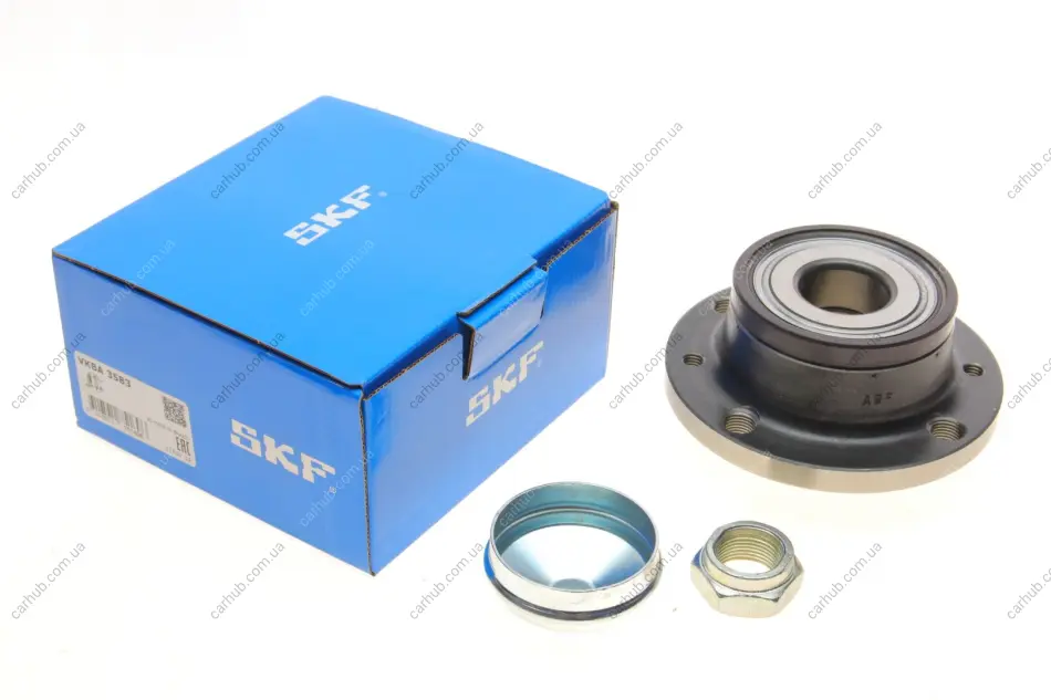 Комплект підшипника колеса задн (із ABS) FIAT DOBLO, STILO, STRADA 1.2-1.9D 06.99- SKF VKBA 3583 (фото 1)