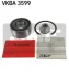 Комплект підшипника колеса передн лів/прав (із ABS) (42x82,5x37) ALFA ROMEO 156 FIAT BRAVO II, DOBLO, DOBLO CARGO, STILO LANCIA DELTA III OPEL COMBO, COMBO TOUR 1.3D-2.4 10.01- SKF VKBA 3599 (фото 1)