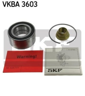 Подшипник колеса, комплект SKF VKBA3603