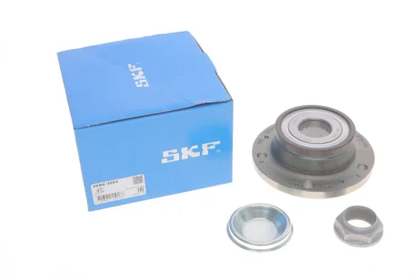 Комплект підшипника колеса задн CITROEN C5 III, C6 PEUGEOT 407, 508, 508 I, 607 1.6-3.0D 02.00- SKF VKBA 3693