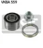 Комплект підшипника колеса передн лів/прав (30x60x37) FIAT 127, 128, FIORINO, UNO, X 1/9 LADA SAMARA LANCIA A 112 SEAT FURA 0.9-1.7D 03.69-12.13 SKF VKBA 559 (фото 1)