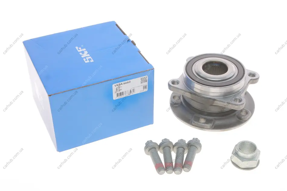 Комплект підшипника колеса передн JEEP CHEROKEE 2.0-3.2 11.13- SKF VKBA 6660 (фото 1)