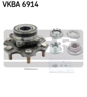 Подшипник колеса, комплект SKF VKBA6914