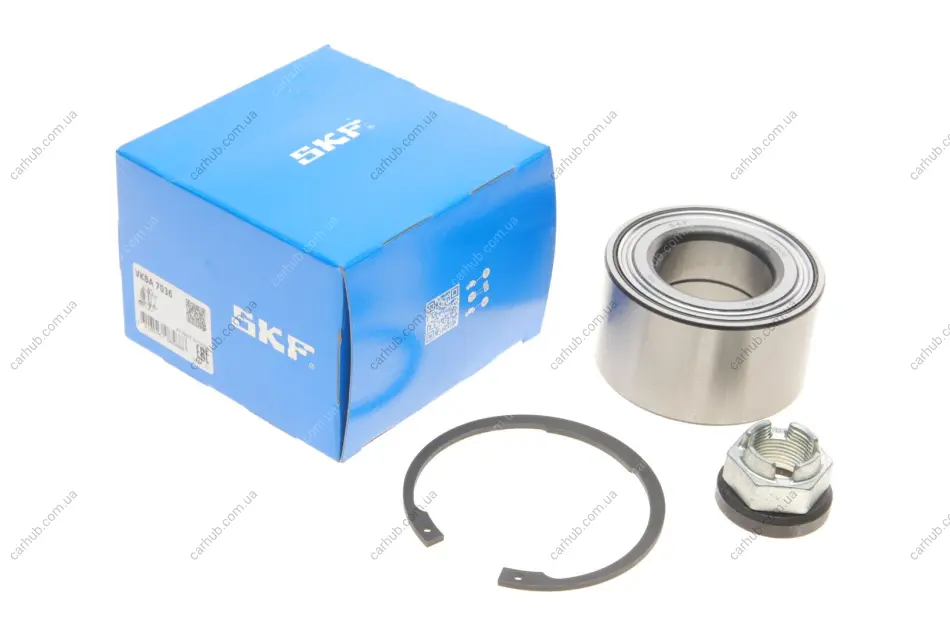 Комплект підшипника колеса передн лів/прав (42x80x44) DS DS 4 II, DS 7 CITROEN BERLINGO, C4 GRAND PICASSO II, C4 II, C4 PICASSO II, C4 SPACETOURER, C5 AIRCROSS 1.2-Electric 11.09- SKF VKBA 7036 (фото 1)