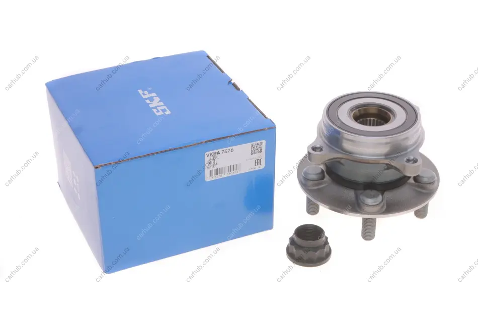 Підшипник маточини (передньої) Toyota Prius 1.8 Hybrid 08- (55.10x124.90x47.30) SKF VKBA 7576 (фото 1)