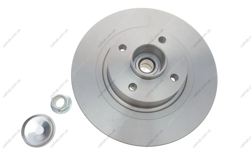Диск гальмівний (задній) Renault Scenic II/Megane II 03-10 (270х10) (+ABS) (з підшипником) SKF VKBD 1014 (фото 1)