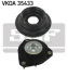 Подушка амортизатора передн лів/прав (із підшипником) FORD TOURNEO CUSTOM V362, TRANSIT, TRANSIT CUSTOM V362, TRANSIT TOURNEO, TRANSIT V363 2.0D-3.2D 04.06- SKF VKDA 35433 (фото 1)