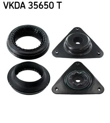 Подушка амортизатора передн лів/прав NISSAN QASHQAI II, X-TRAIL, X-TRAIL III RENAULT KADJAR, MEGANE IV 1.2-2.0D 11.13- SKF VKDA35650T (фото 1)