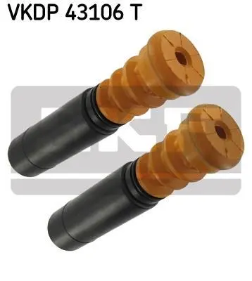 Пилозахисний к-т амортизатора задн SEAT LEON, TOLEDO II SKODA OCTAVIA I VW BORA, BORA I, GOLF IV 1.4-2.3 08.97-12.13 SKF VKDP 43106 T (фото 1)