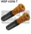 Пилозахисний к-т амортизатора задн SEAT LEON, TOLEDO II SKODA OCTAVIA I VW BORA, BORA I, GOLF IV 1.4-2.3 08.97-12.13 SKF VKDP 43106 T (фото 1)